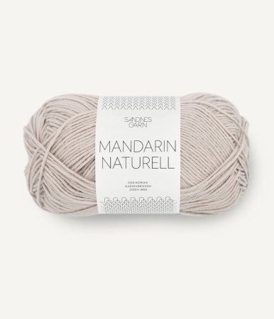 SANDNES GARN Mandarin Naturell, 2205 (серый)