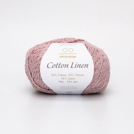 INFINITY Cotton Linen, 3511 Pudder Rosa (светло-розовый)