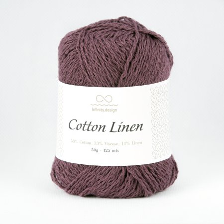 INFINITY Cotton Linen, 4362 темно-фиолетовый