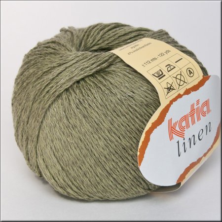 KATIA Linen, 12 серо-зеленый